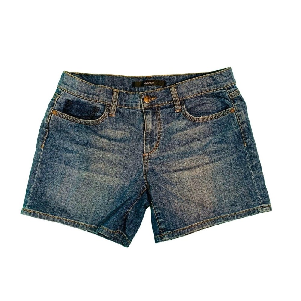 Joes Jeans Denim Shorts Women's Size 29 Reverse Hem Matilda Wash